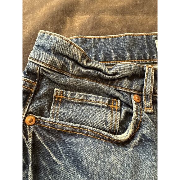 Made And Loved LOFT Women’s Slim Pockets Jeans Raw Hem 0/25 Medium Washed - Picture 3 of 10